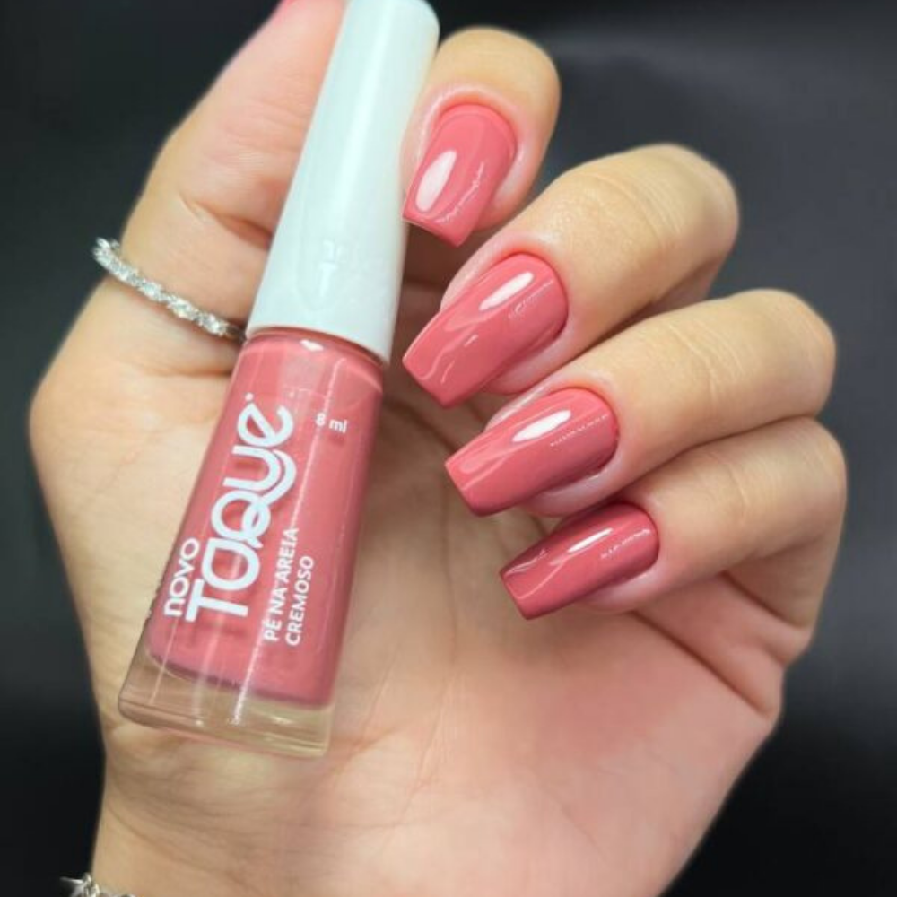 Esmalte Novo Toque Cremoso Pé na Areia 8ml