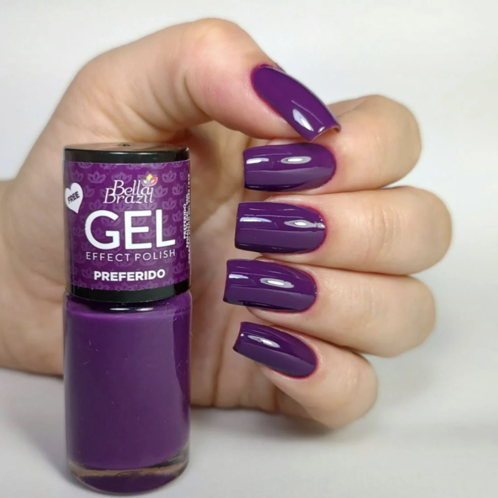 Esmalte Bella Brazil Efeito Gel Cremoso 838 Preferido