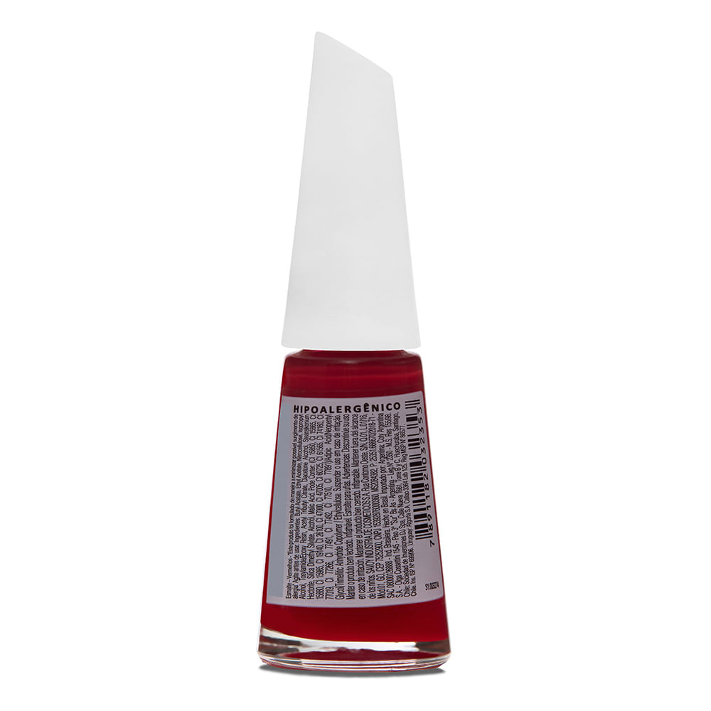 Esmalte Risqué Cremoso Beijo 8ml - Vermelho