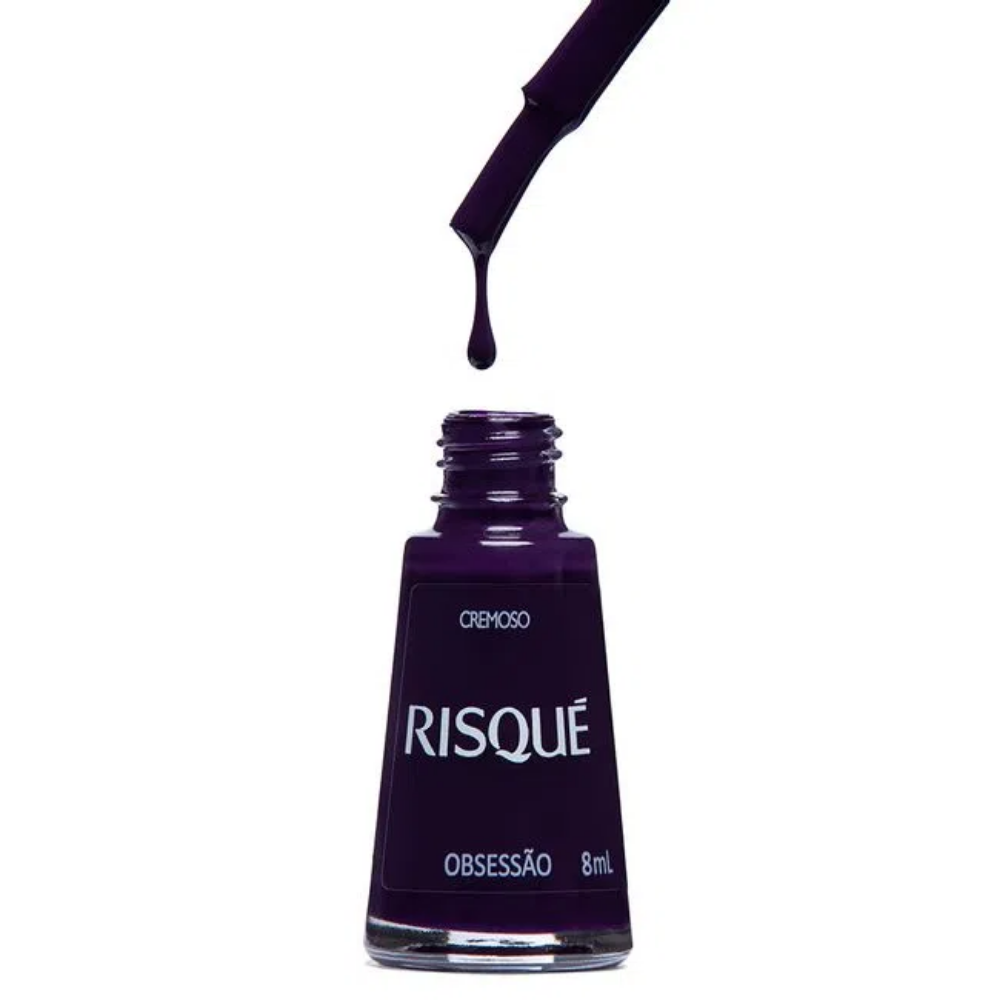 Esmalte Risqué Cremoso Obsessão 8ml - Roxo