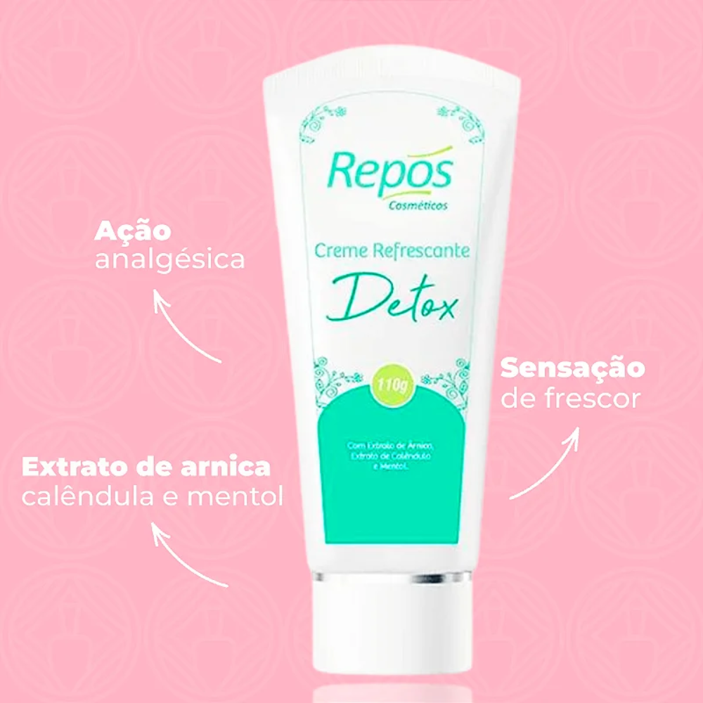 Creme Refrescante Detox Repos 110g