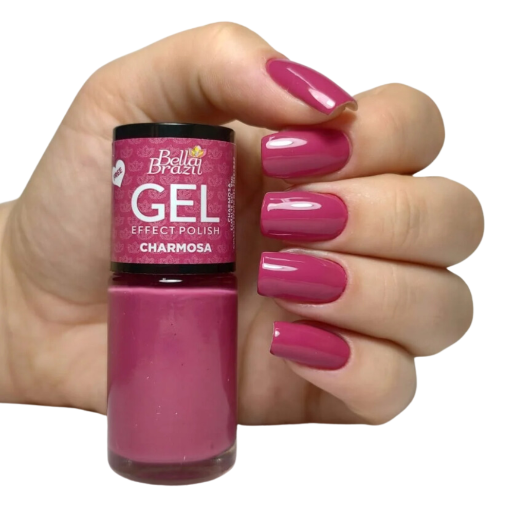 Esmalte Bella Brazil Efeito Gel Cremoso 832 Charmosa