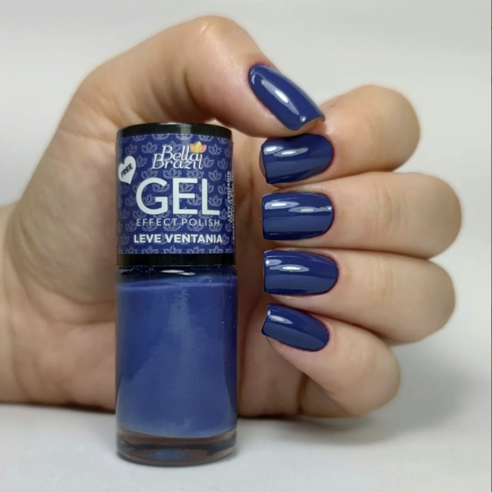 Esmalte Bella Brazil Efeito Gel Cremoso 853 Leve Ventania