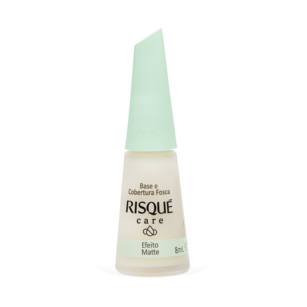 Esmalte Risqué Care Base E Cobertura Fosca 8ml