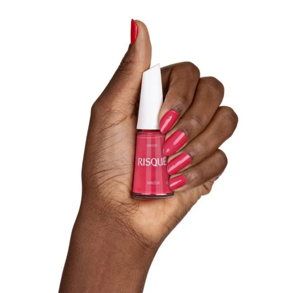 Esmalte Risqué Cremoso Malícia 8ml - Rosa