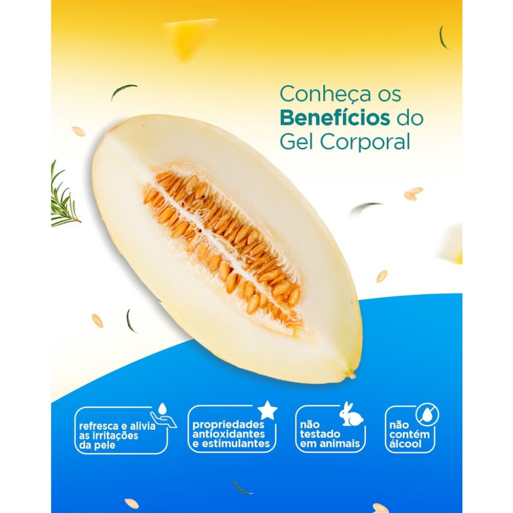 Gel Corporal Melão Depil Bella 250g