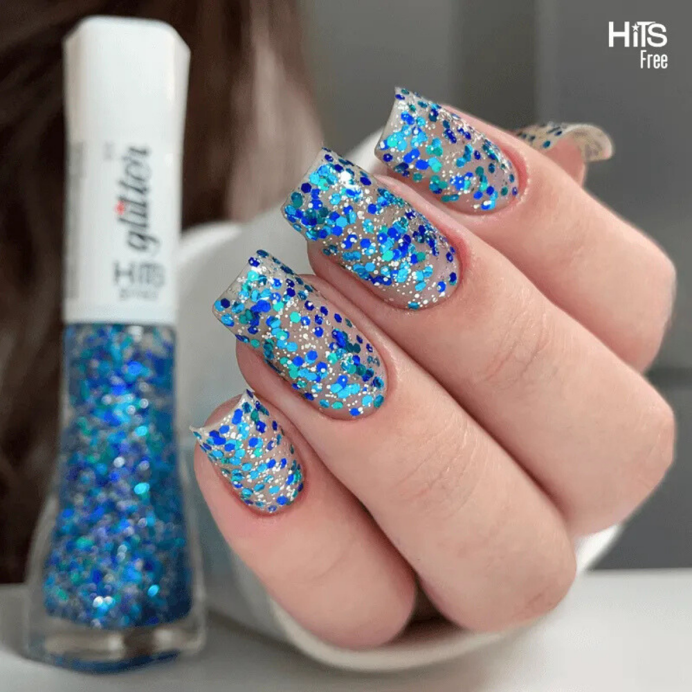Esmalte Hits Glitter Lima 8ml