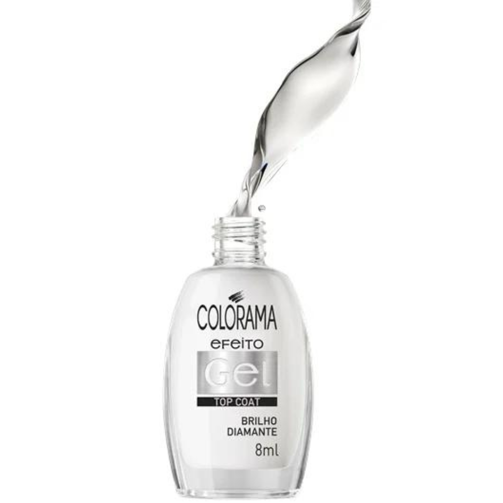 Esmalte Colorama Efeito Gel Top Coat 8ml