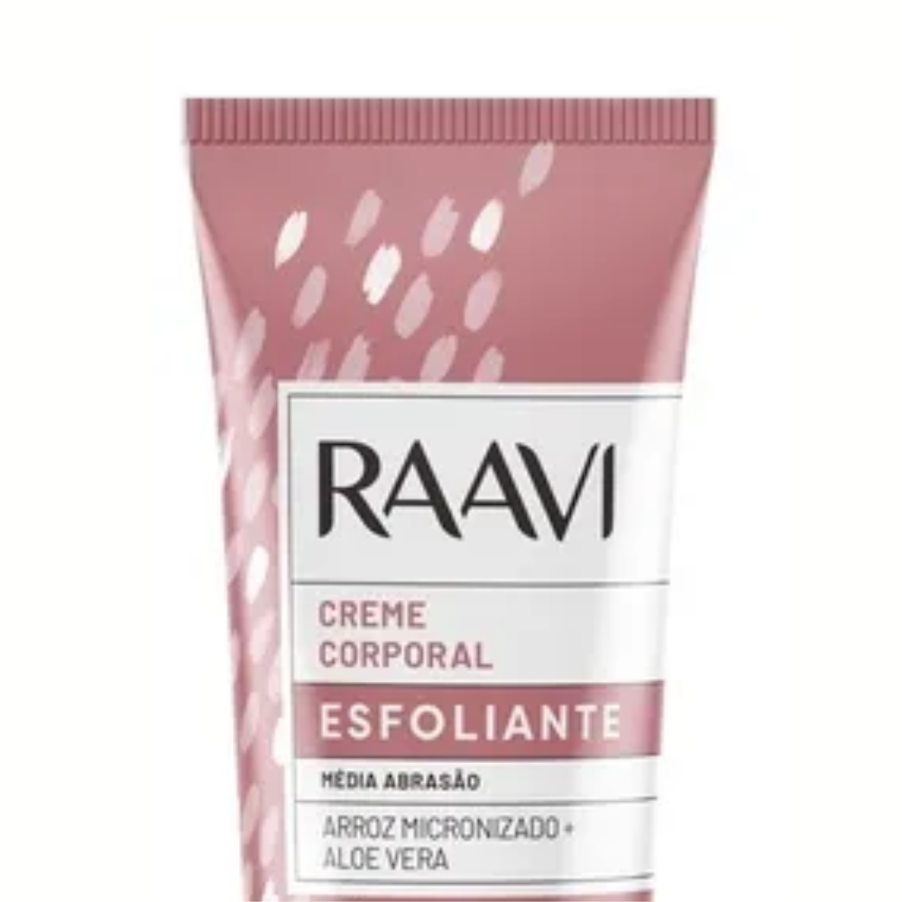 Creme Esfoliante Corporal de Arroz Raavi 100g
