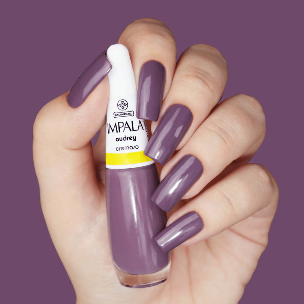 Esmalte Impala Cremoso Audrey 7,5ml - Roxo