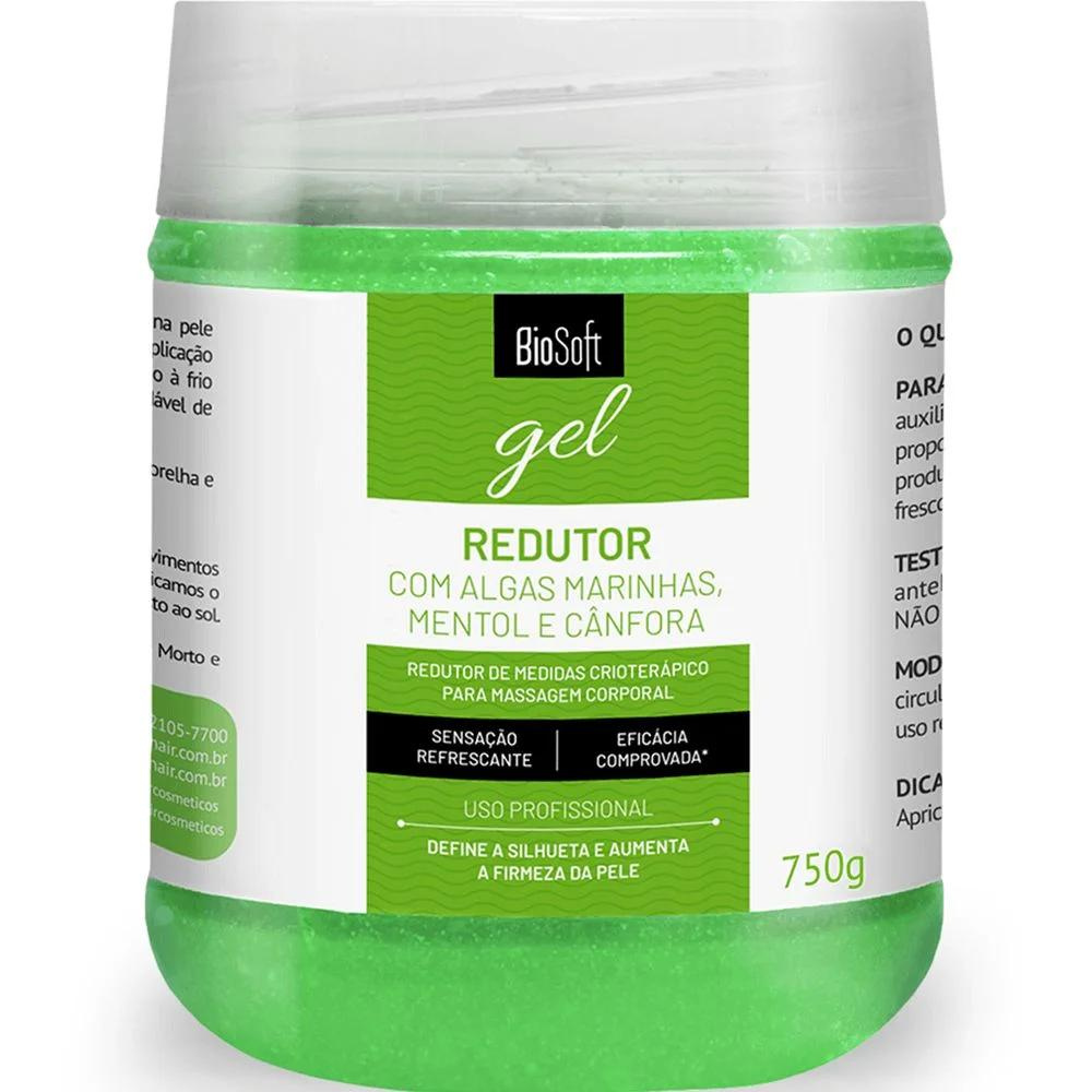 Gel De Massagem Redutor Bio Soft 750g