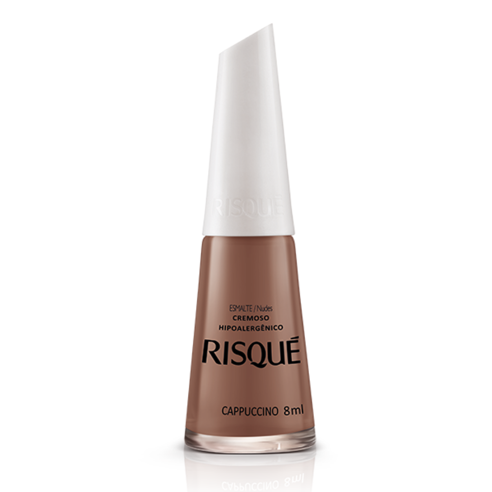 Esmalte Risqué Cremoso Capuccino 8ml - Nude