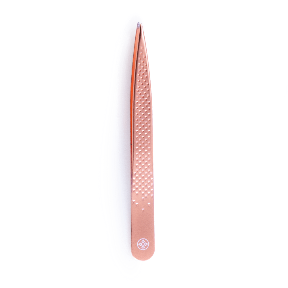 Pinça Ponta Fina Rose Gold Mundial