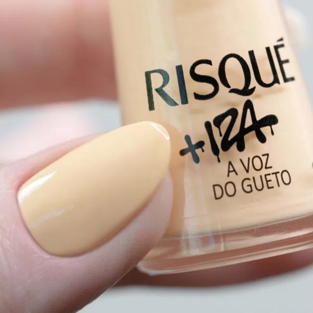 Esmalte Risqué A Voz Do Gueto 8ml - Amarelo - + Iza