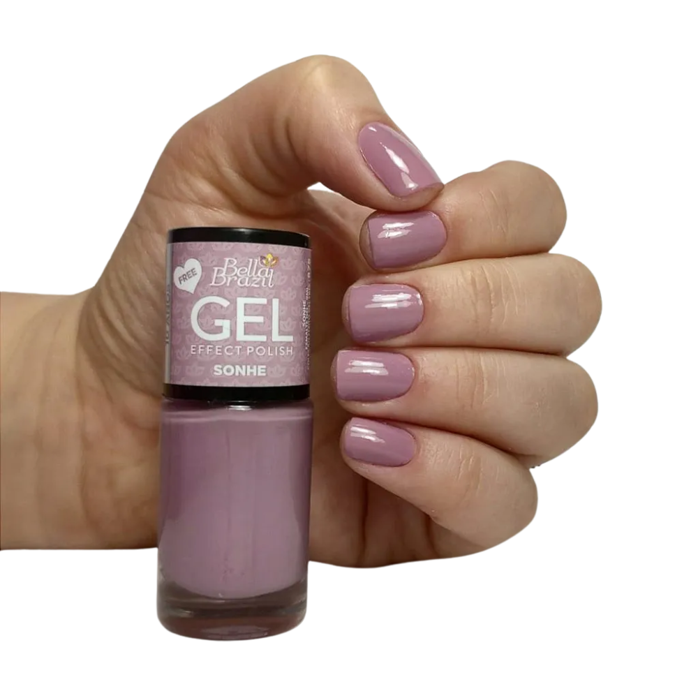 Esmalte Bella Brazil Efeito Gel Cremoso 875 Sonhe