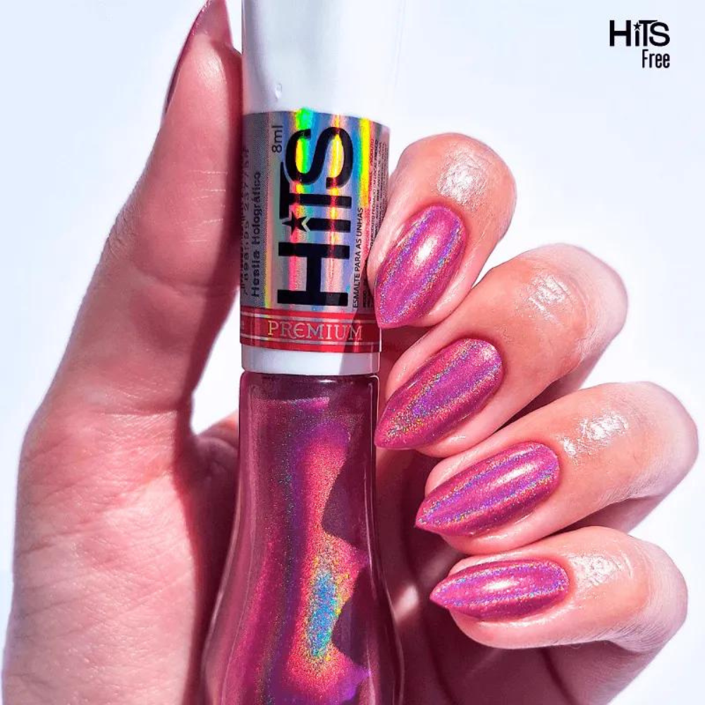 Esmalte Hits Premium Holográfico Héstia 8ml
