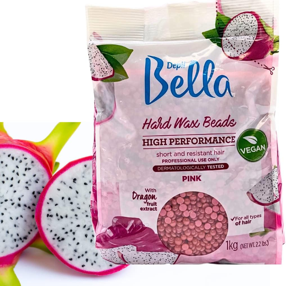 Cera Depilatória Confete Pink Pitaya Depil Bella 1kg