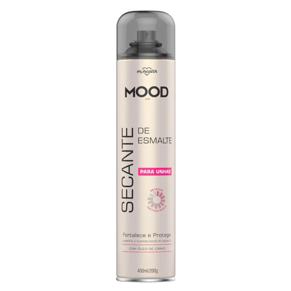 Spray Secante De Esmaltes Com Óleo de Cravo Mood 400ml