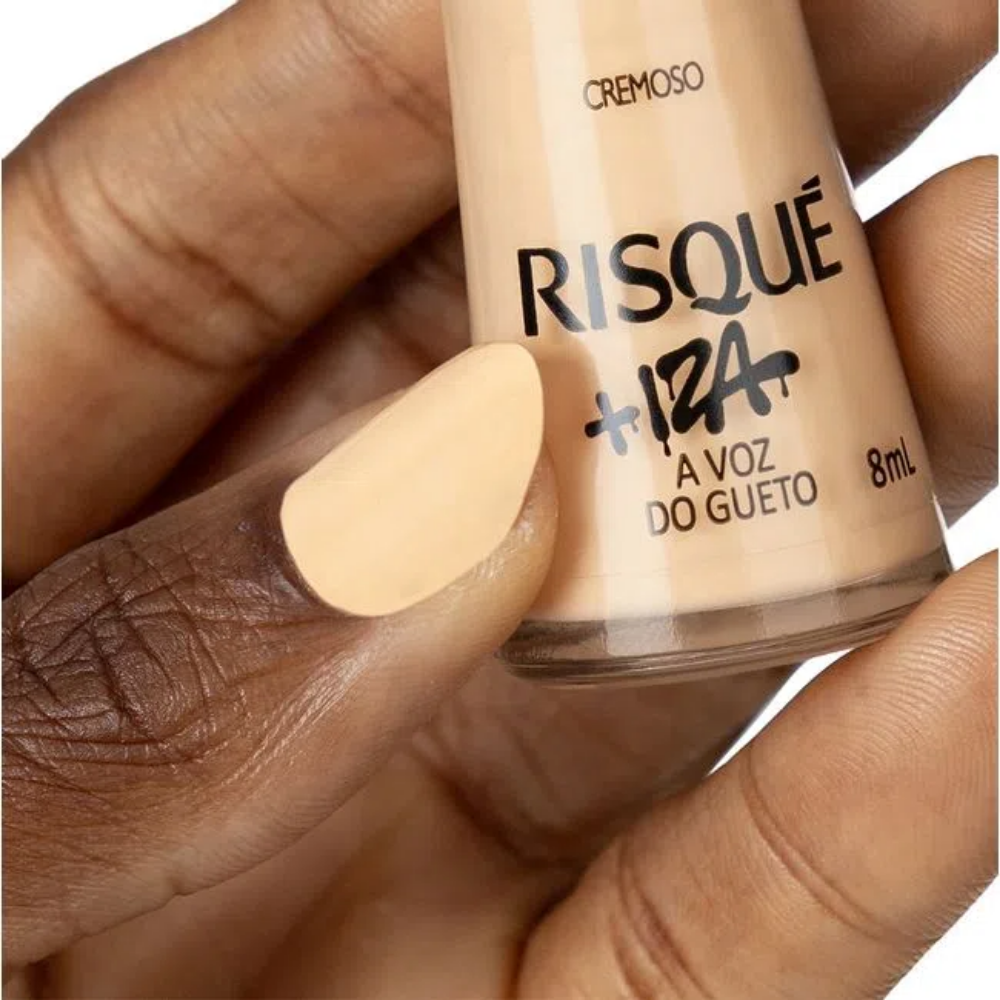 Esmalte Risqué A Voz Do Gueto 8ml - Amarelo - + Iza