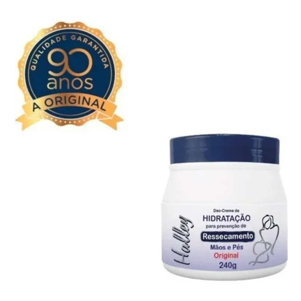 Creme Hidratante Prevenção de Ressecamento Original Halley 240g