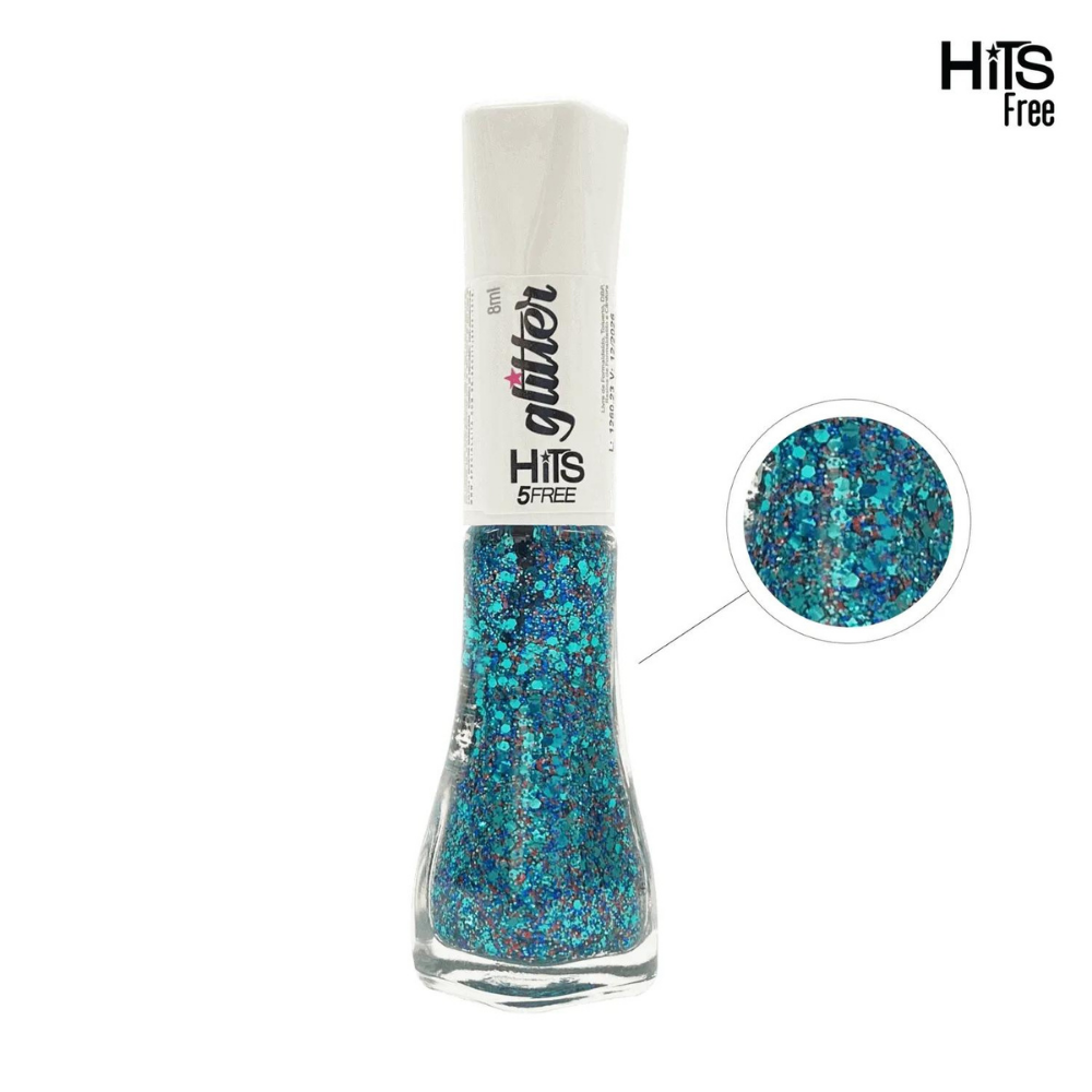 Esmalte Hits Glitter Tóquio 8ml
