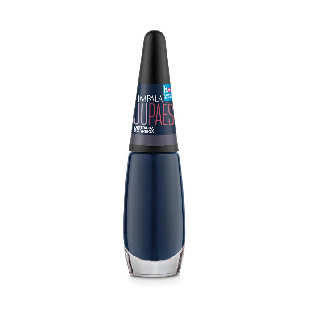 Esmalte Impala Ju Paes Cremoso Distribua Sorrisos 7,5ml - Azul - Ju Paes