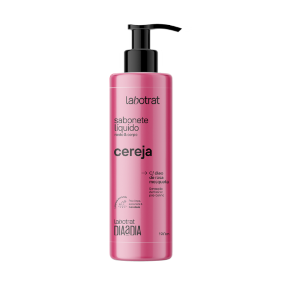 Sabonete Líquido Labotrat 190ml Cereja