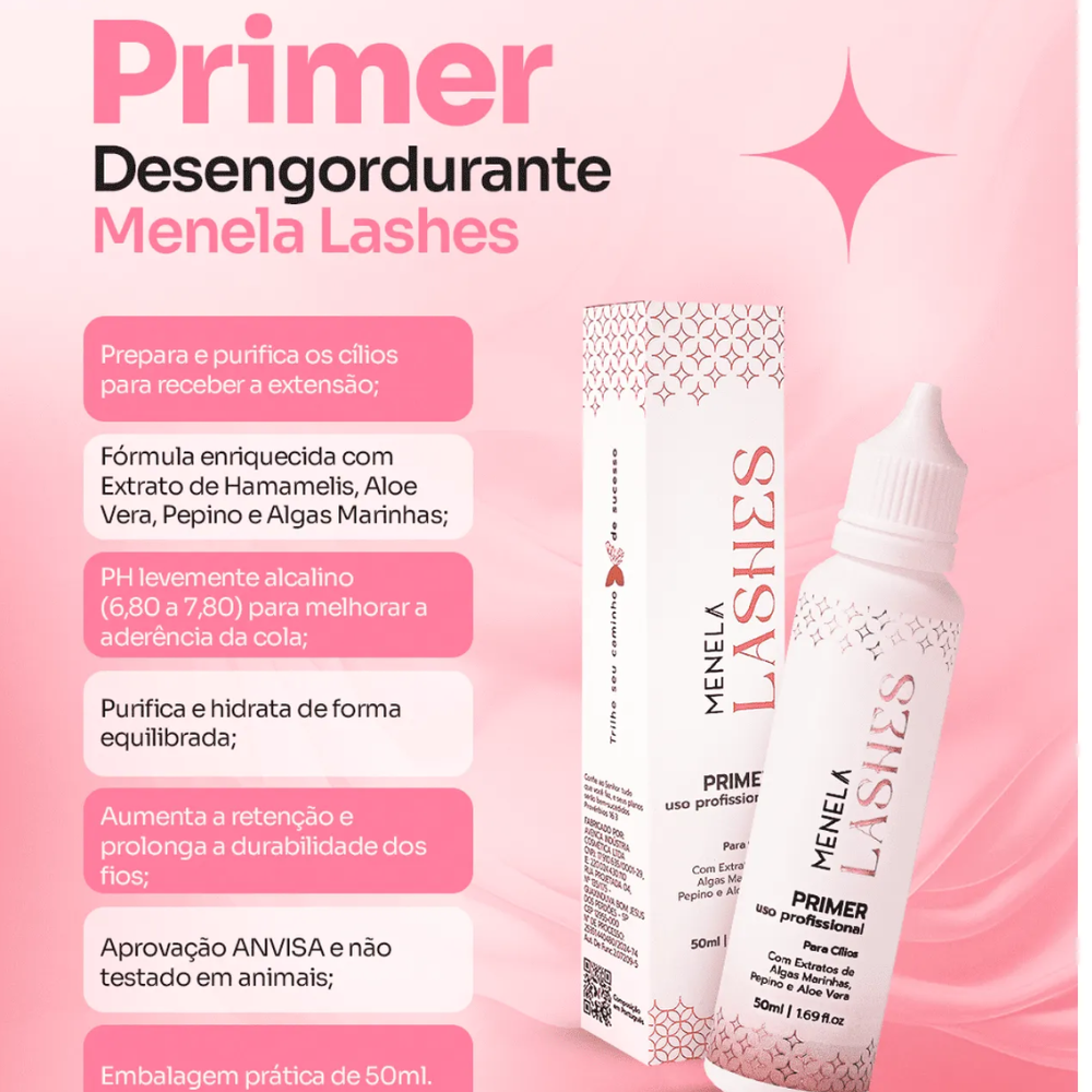 Kit Retenção Menela Lashes