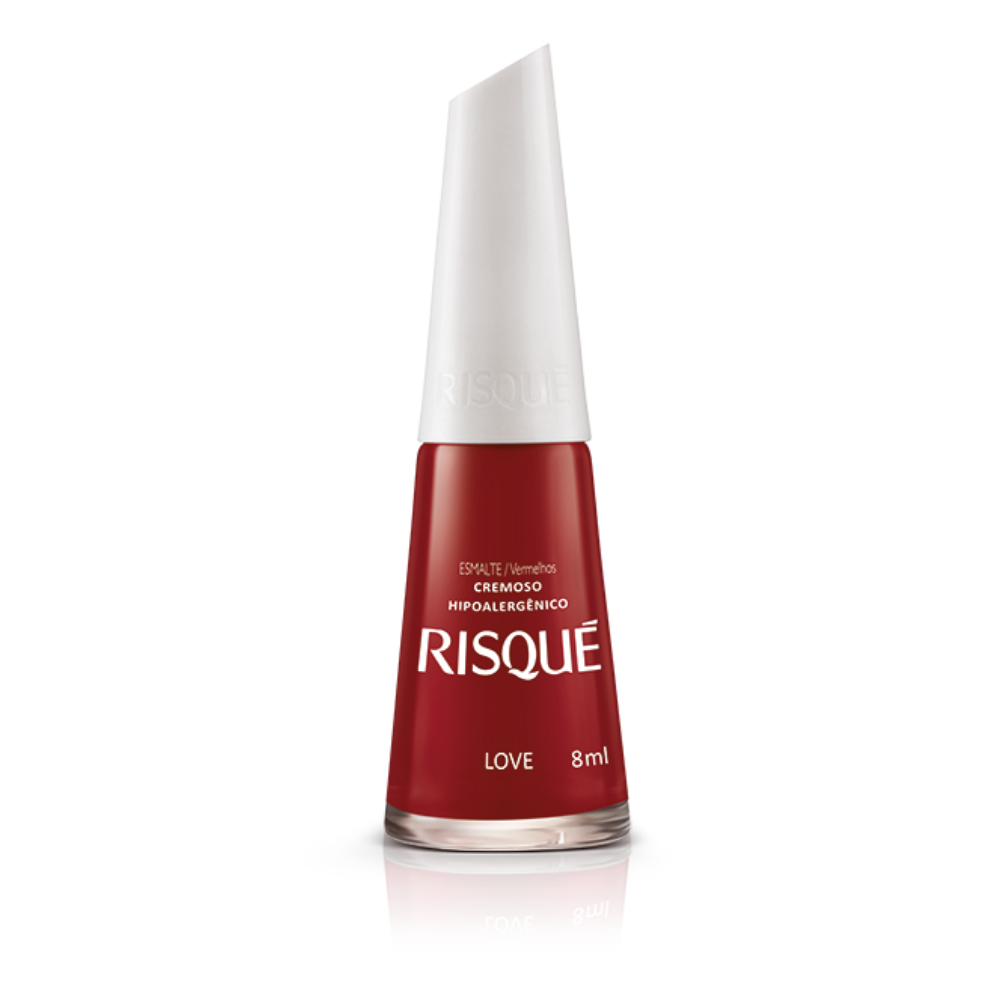 Esmalte Risqué Cremoso Love 8ml - Vermelho