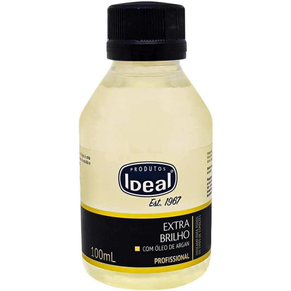 Esmalte Extra Brilho Óleo de Argan Refil Ideal 100ml