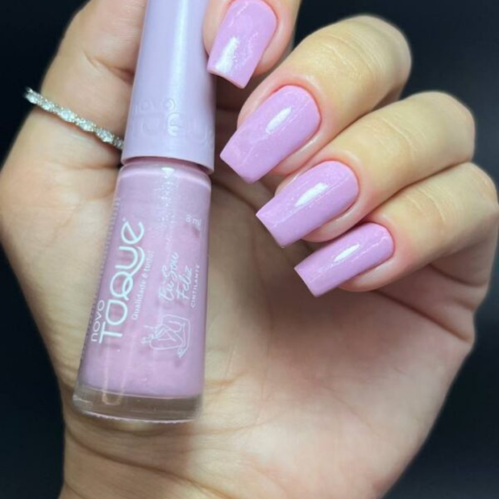 Esmalte Novo Toque Cintilante Feliz 8ml