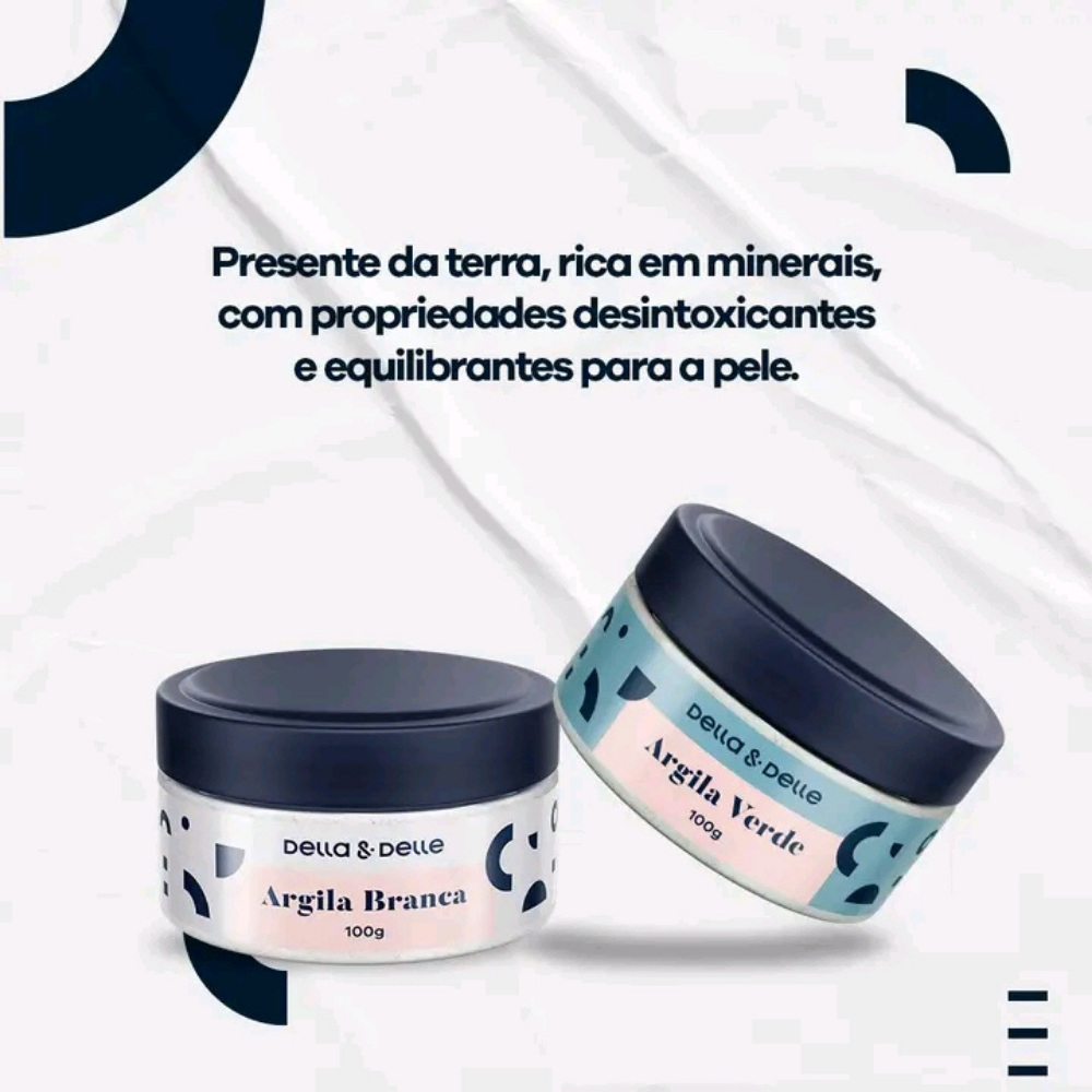 Argila Branca Della E Delle 100g