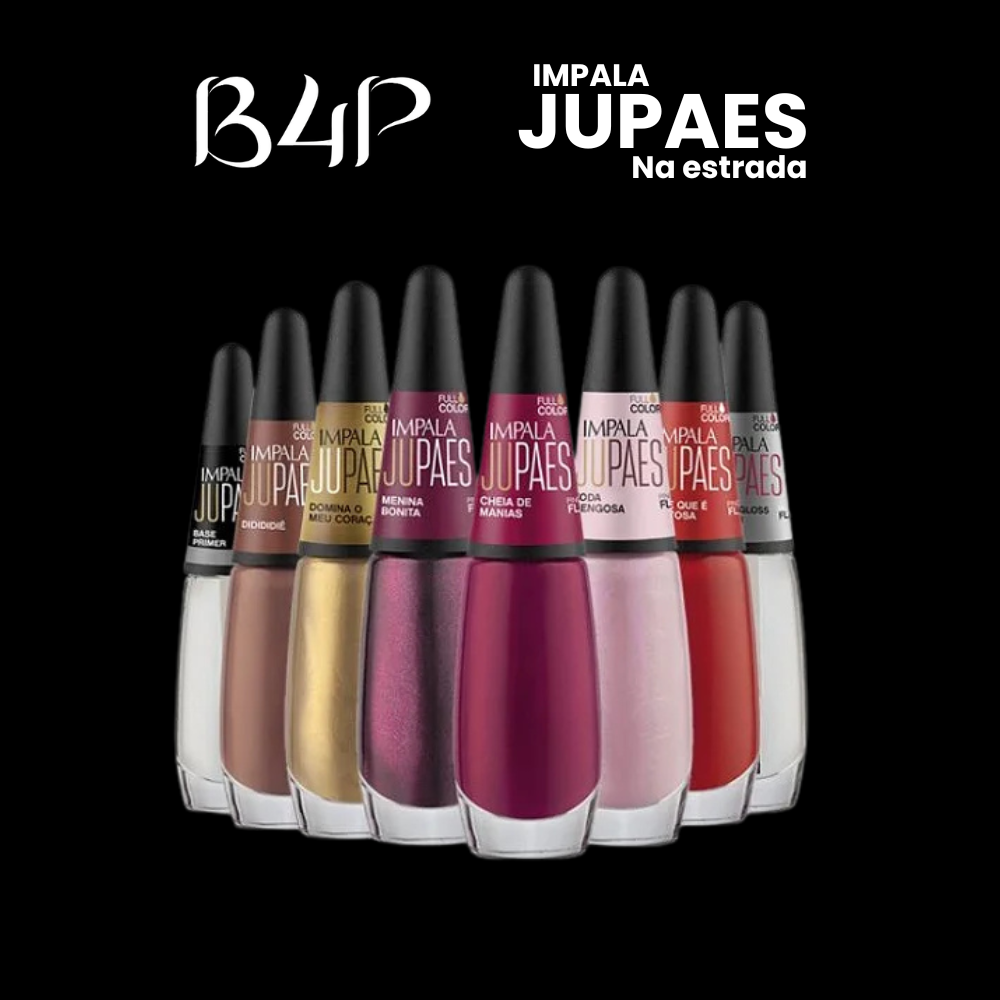 Esmalte Impala Ju Paes Cremoso Distribua Sorrisos 7,5ml - Azul - Ju Paes
