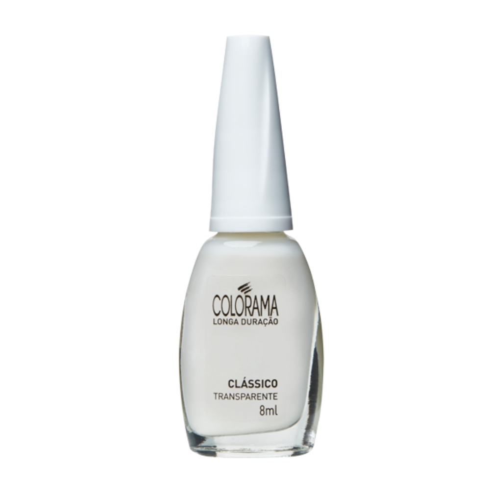 Esmalte Colorama Transparente Clássico - Branco