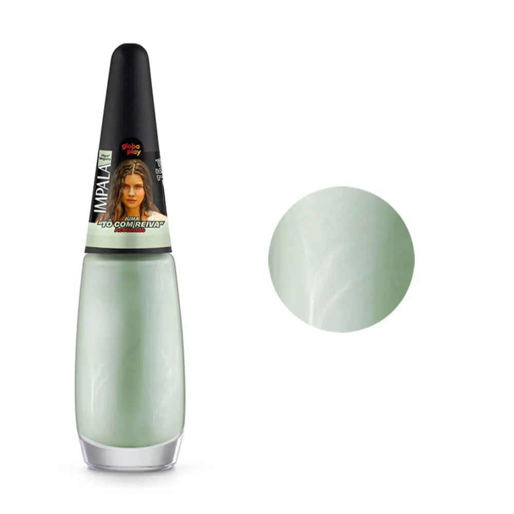 Esmalte Impala Acetinado Globoplay Tô Com Reiva 7,5ml