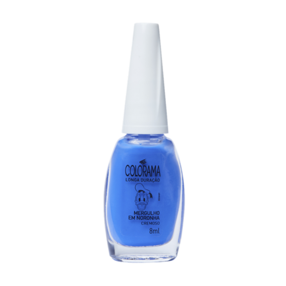 Esmalte Colorama Cremoso Mergulho Em Noronha - Azul - Disney