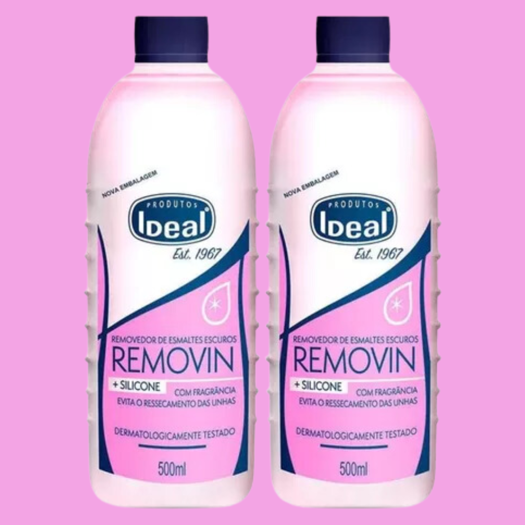 Removedor De Esmaltes Remove Mais Ideal 500ml