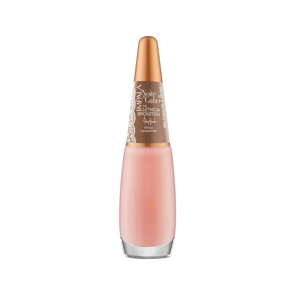 Esmalte Impala Transparente Fenda 7,5ml - Rosa - Noite De Gala