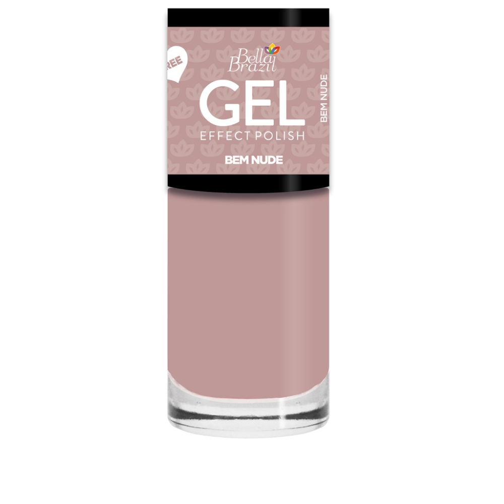 Esmalte Bella Brazil Efeito Gel Cremoso 858 Bem Nude