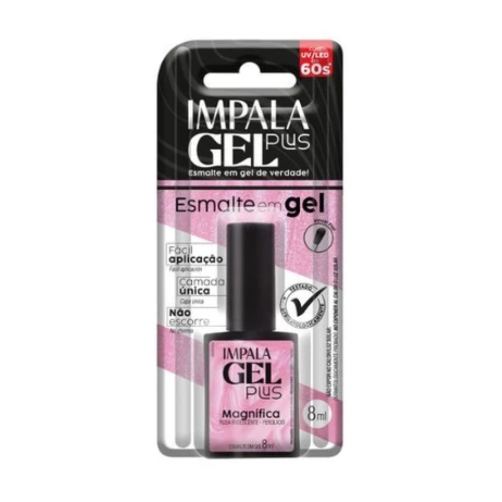 Esmalte Gel Impala Gel Plus Perolado Magnifica 8ml
