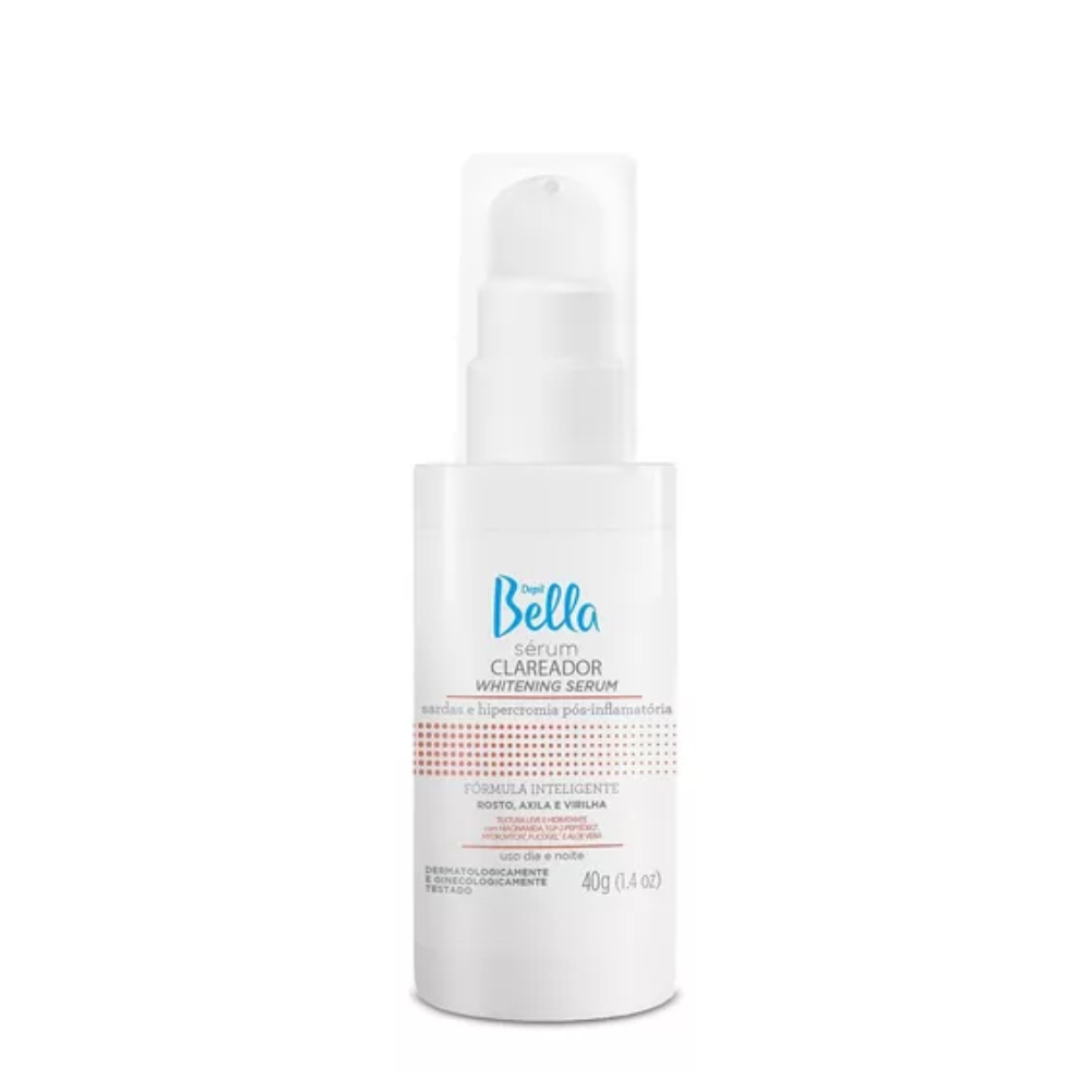 Kit Com 3 Sérum Clareador Depil Bella 40g