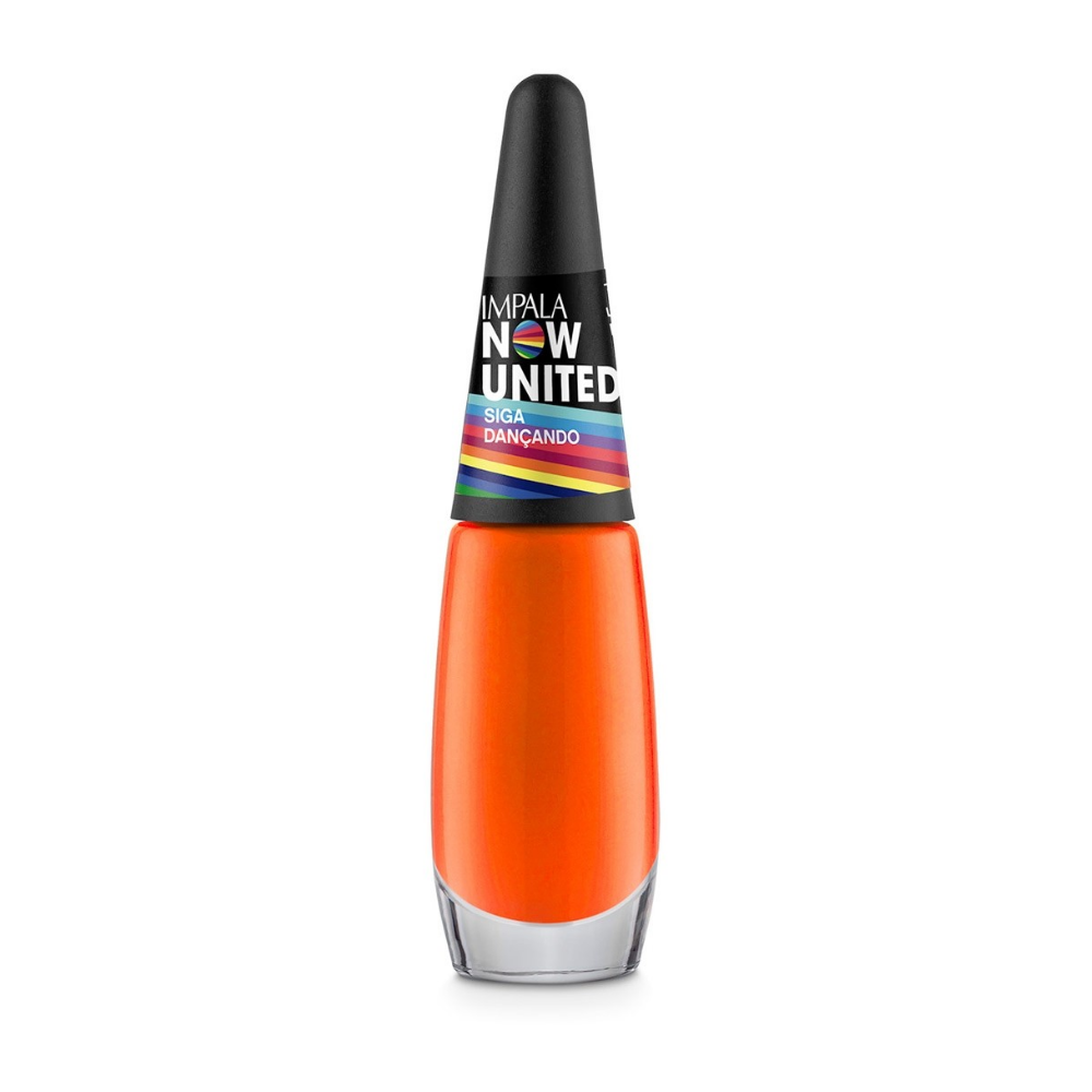 Esmalte Impala Cremoso Siga Dançando 7,5ml - Laranja - Now United
