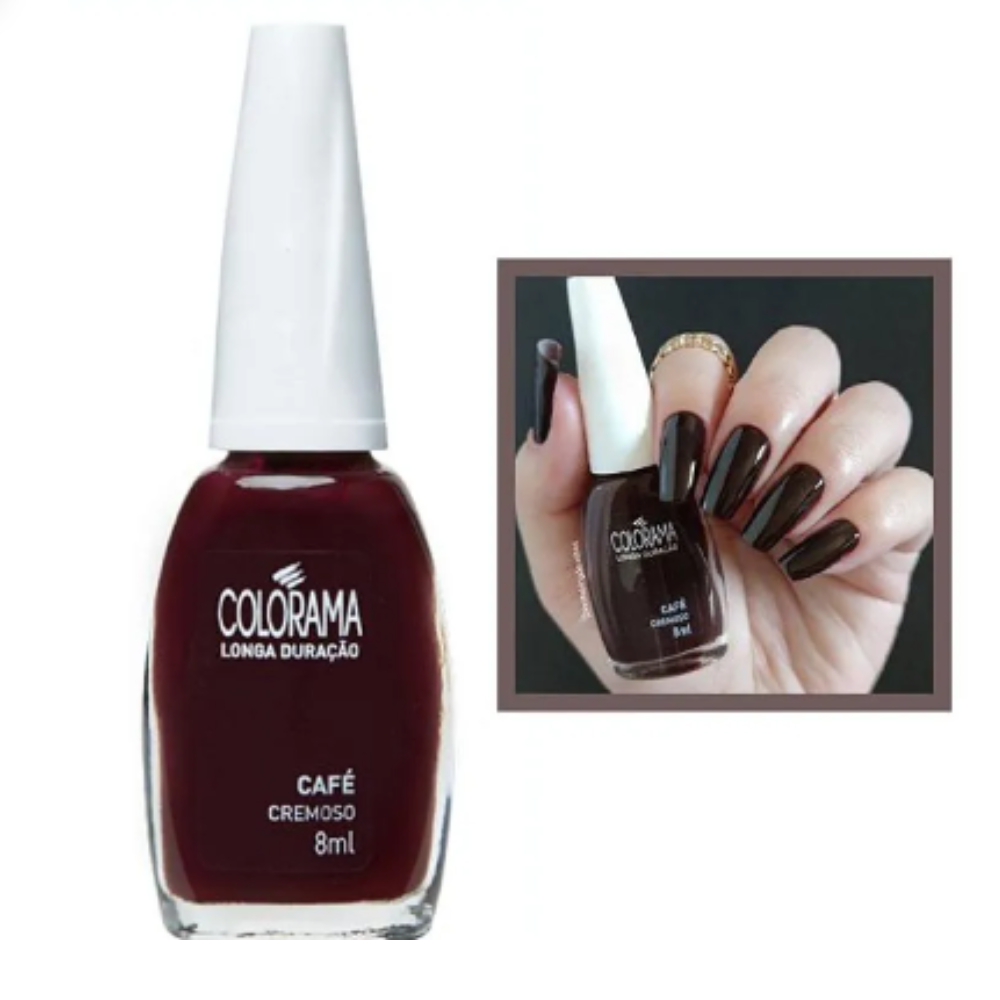 Esmalte Colorama Cremoso Café 8ml