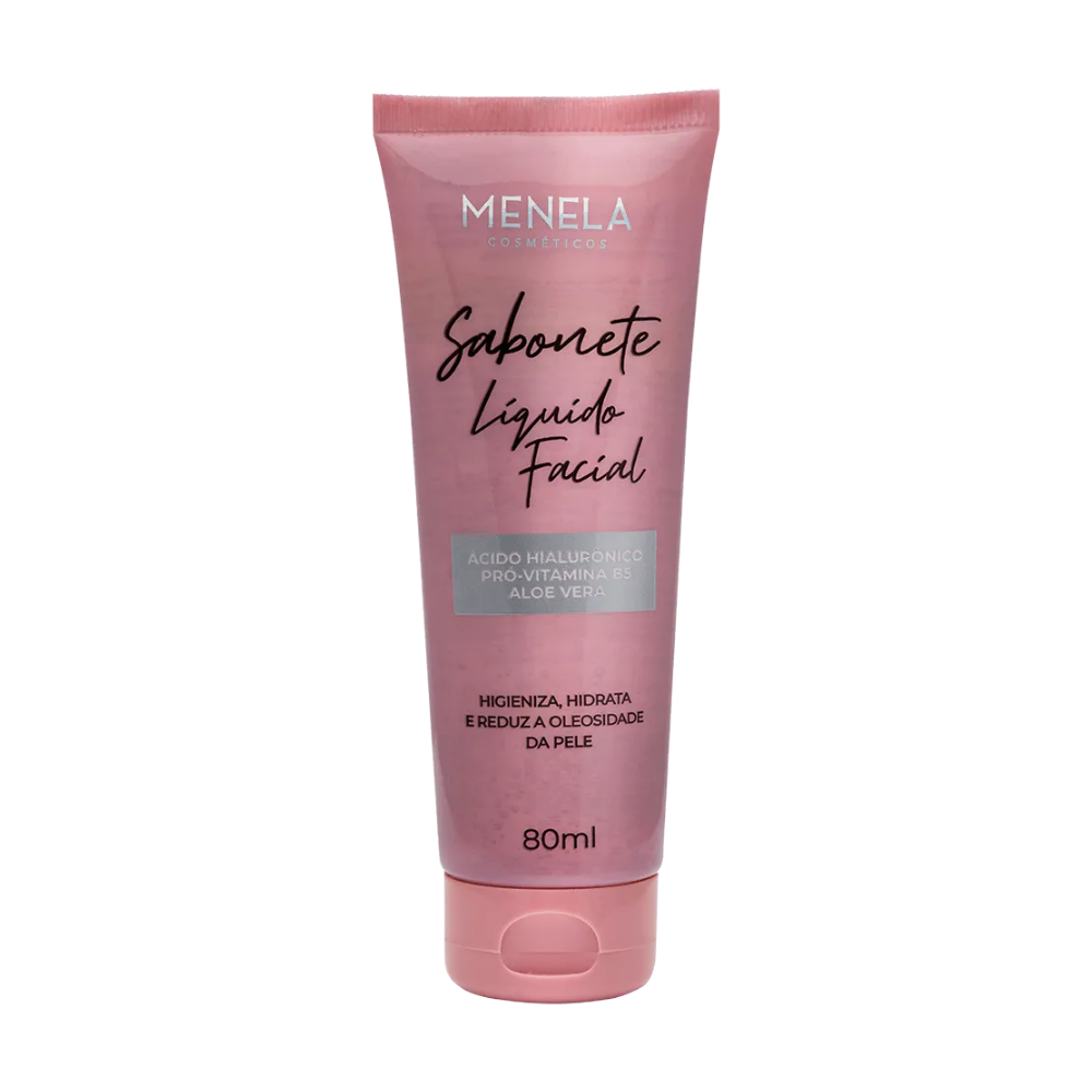 Sabonete Líquido Para O Rosto Menela 80ml