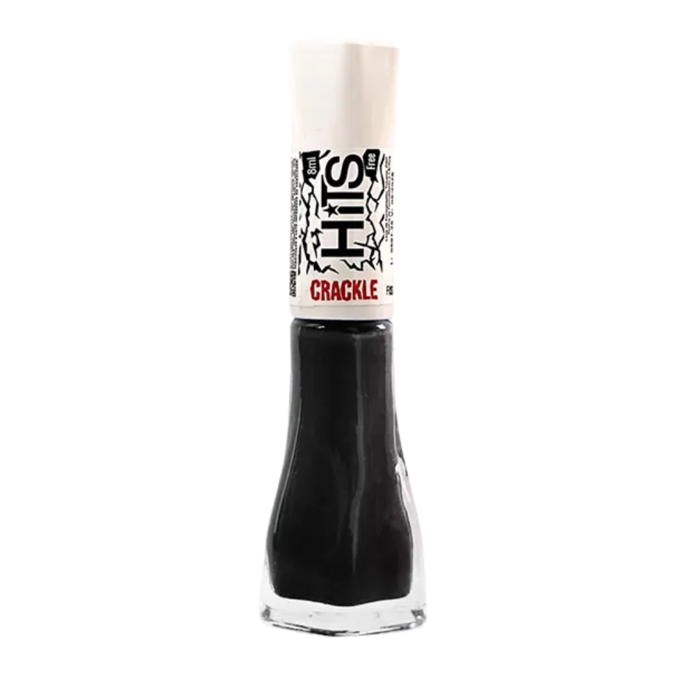 Esmalte Hits Crackle Gothic Dark 8ml