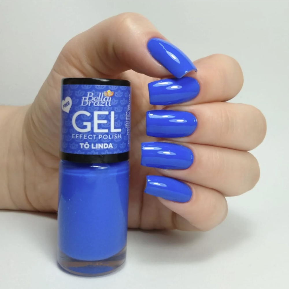 Esmalte Bella Brazil Efeito Gel Cremoso 869 To Linda 9ml