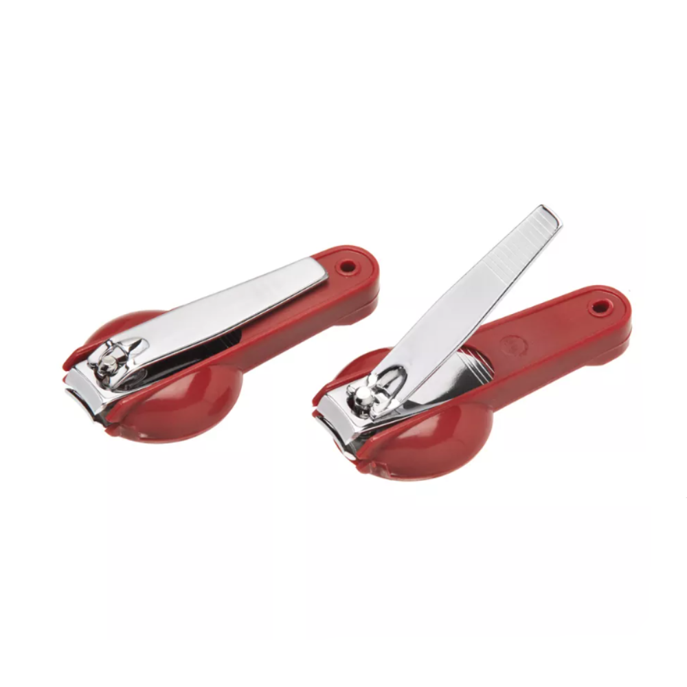 Cortador Com Capa Plástica Para Unhas Em Aço Inox Santa Clara