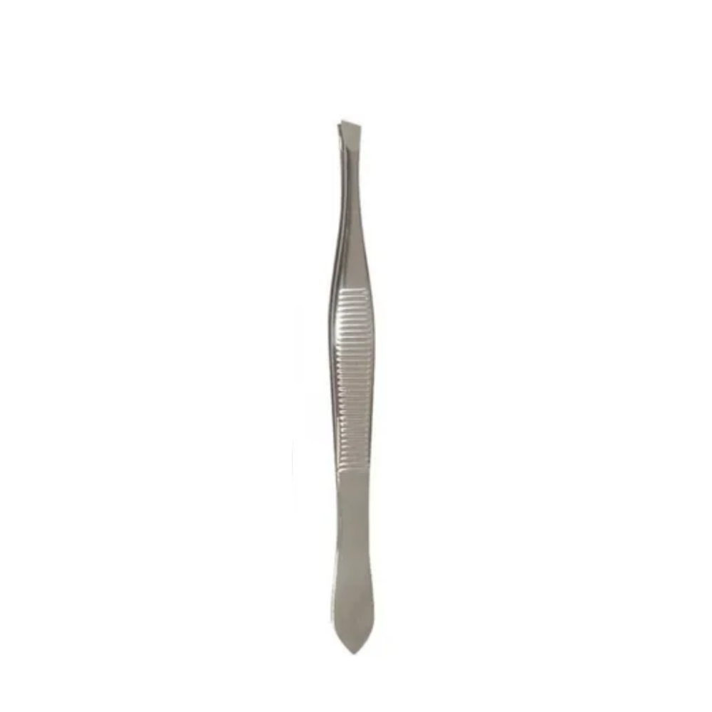 Tesoura Cegonha Para Pelos E Pinça Ponta Inclinada Blister Trim