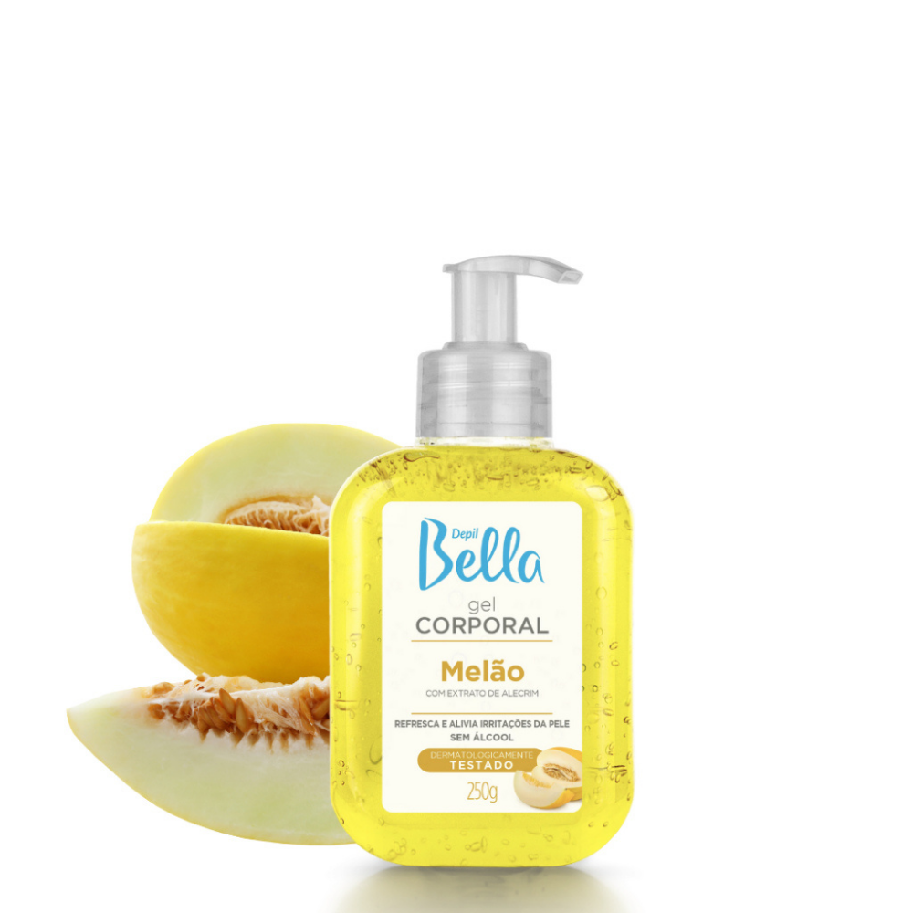 Gel Corporal Melão Depil Bella 250g