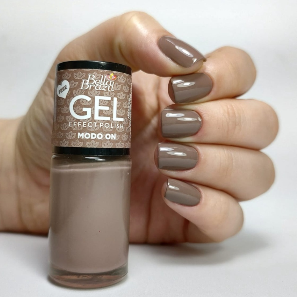 Esmalte Bella Brazil Efeito Gel Cremoso 843 Modo On